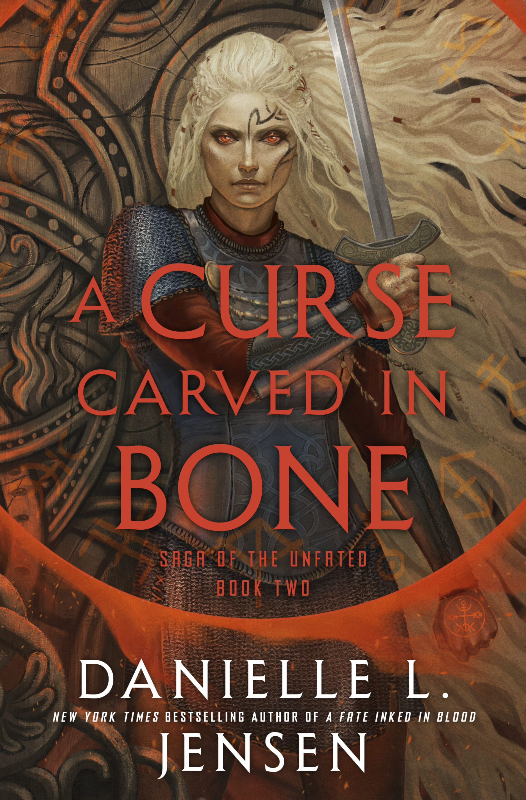 A Curse Carved In Bone (Saga Of The Unfated #2)