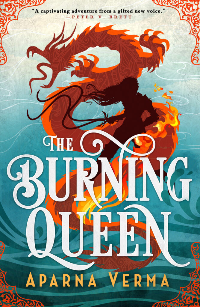 The Burning Queen (The Ravence Trilogy #2)