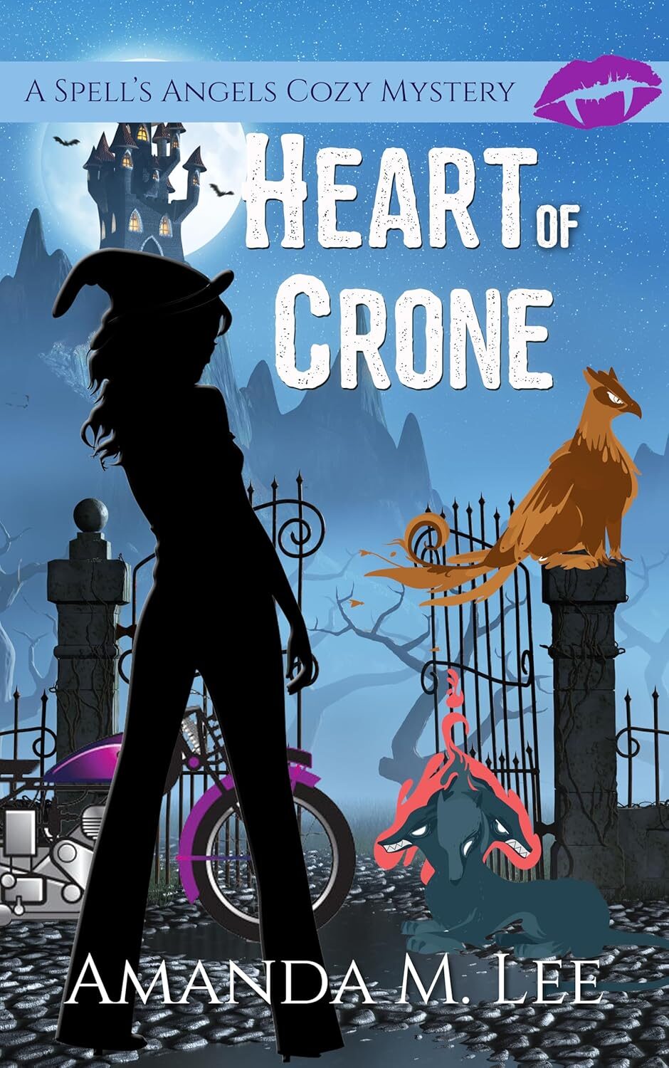 Heart of Crone (Spell’s Angels Cozy Mystery #16)