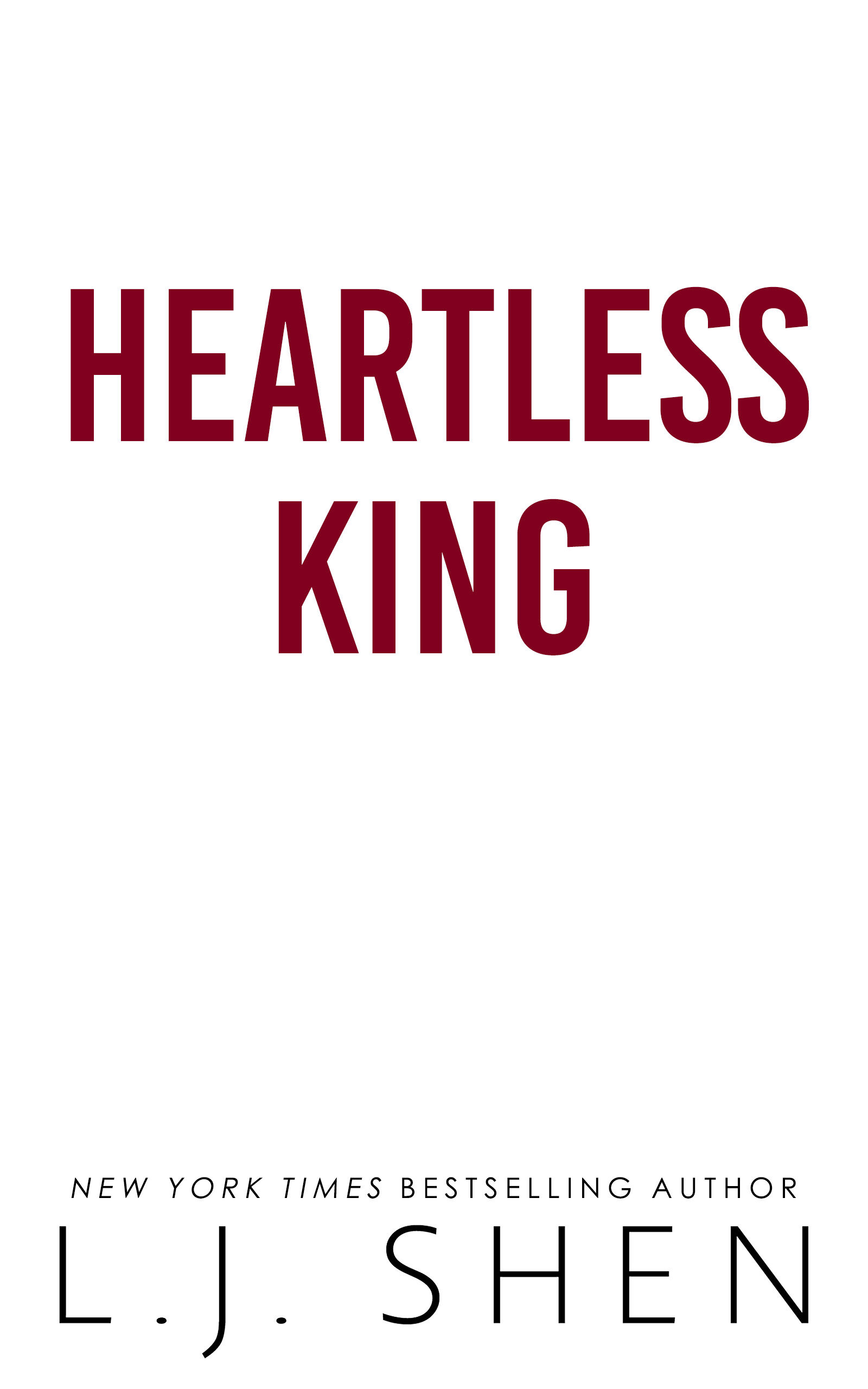 Heartless King (Society Of Villains #6)