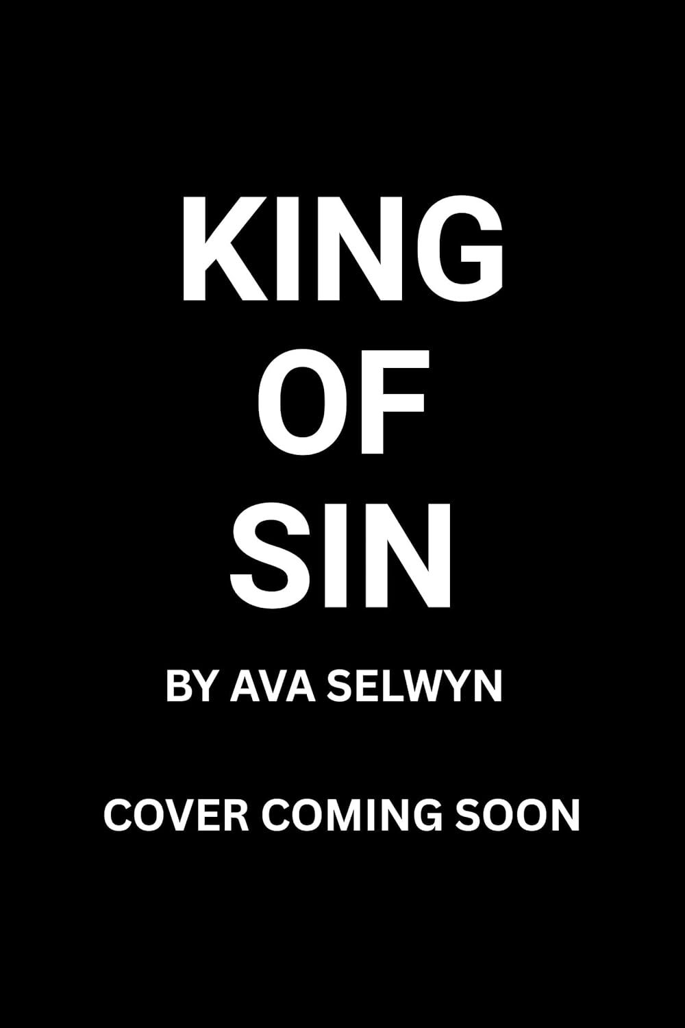 King of Sin (Price of Regret #2)