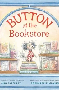 Button at the Bookstore
