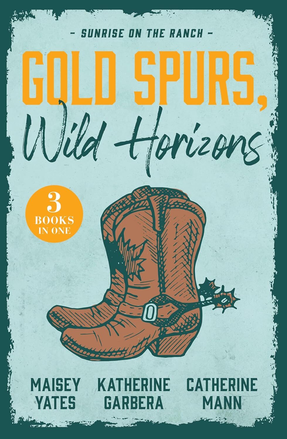 Gold Spurs, Wild Horizons: Sunrise On The Ranch